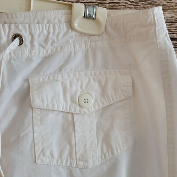 Fashion Bug Women's White Capris Size: 14 Pre-owned - Picture 4 of 6